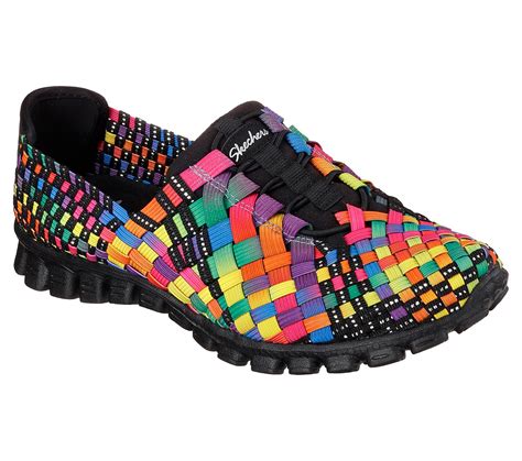 skechers ez flex multi color.